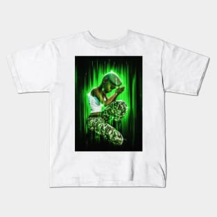 Praying warrior Kids T-Shirt